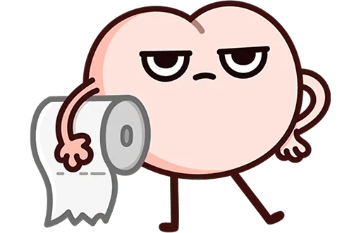⭐ Стикер «Попкинс без надписей» для Telegram