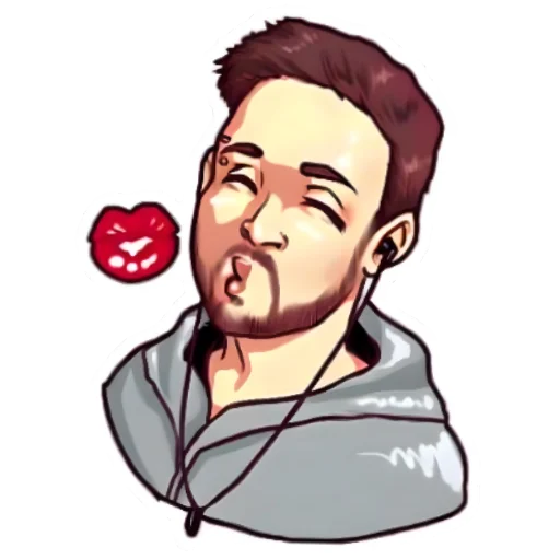 ❤ Стикер «Eugene Sagaz» для Telegram