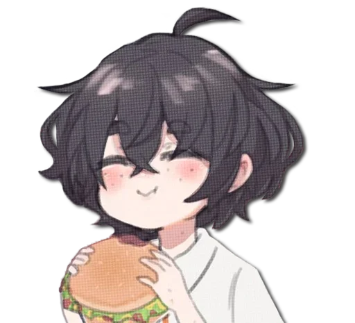 🍔 Стикер «popopoka» для Telegram