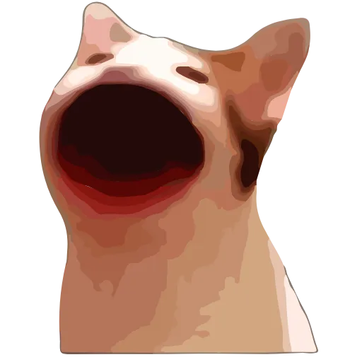 😊 Стикер «popping_cat_animated» для Telegram