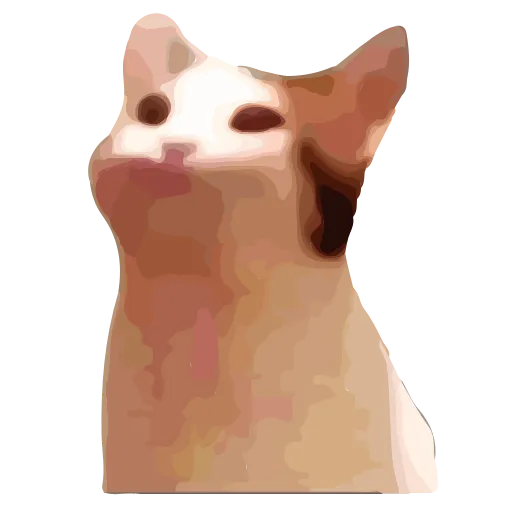 🙃 Стикер «popping_cat_animated» для Telegram