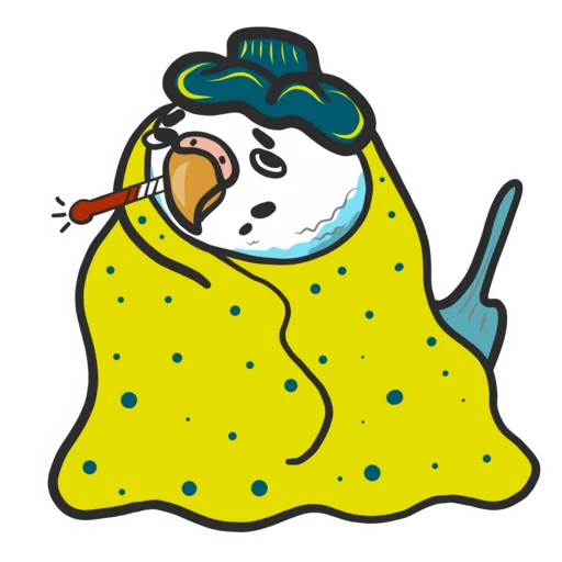 🤒 Стикер «Попуг» для Telegram