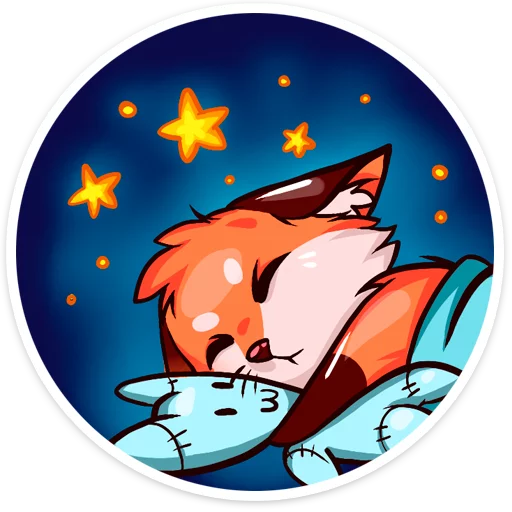 😴 Стикер «Светленькая Паппи • Poppy Light» для Telegram