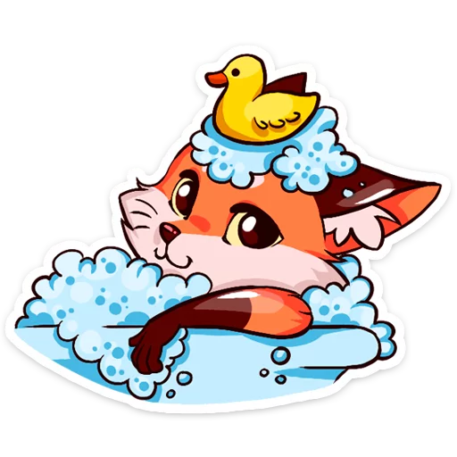 🛀 Стикер «Светленькая Паппи • Poppy Light» для Telegram