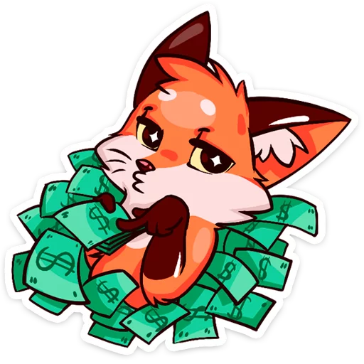 🤑 Стикер «Светленькая Паппи • Poppy Light» для Telegram