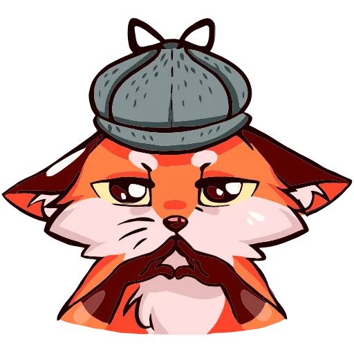 ☝ Эмодзи «Праздничная Паппи» для Telegram