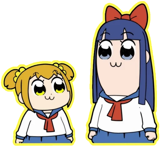 😍 Стикер «Pop Team Epic» для Telegram