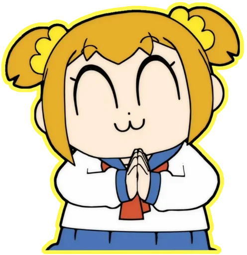 😍 Стикер «Pop Team Epic» для Telegram