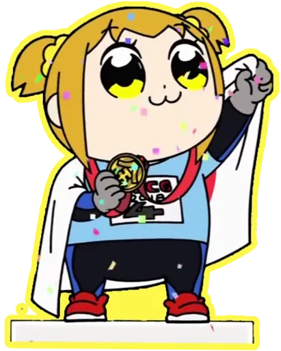😍 Стикер «Pop Team Epic» для Telegram