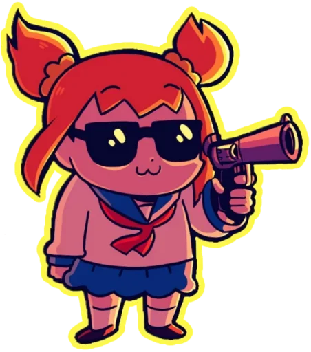 😍 Стикер «Pop Team Epic» для Telegram