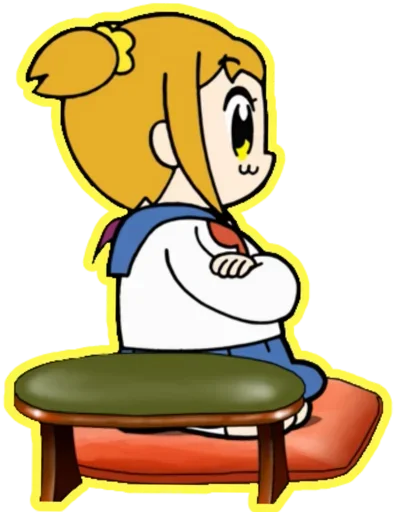 😍 Стикер «Pop Team Epic» для Telegram