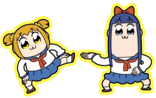 😍 Стикер «Pop Team Epic» для Telegram