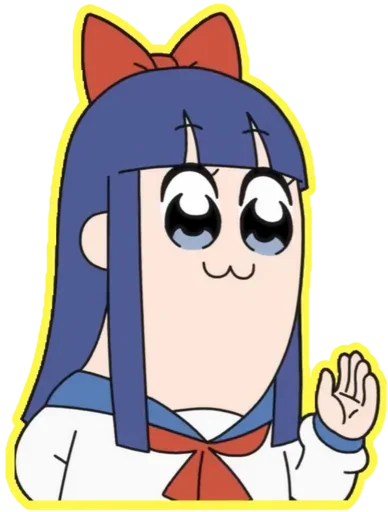 😍 Стикер «Pop Team Epic» для Telegram