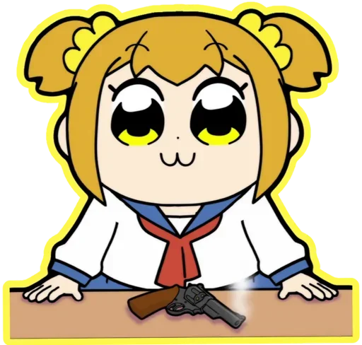 😍 Стикер «Pop Team Epic» для Telegram