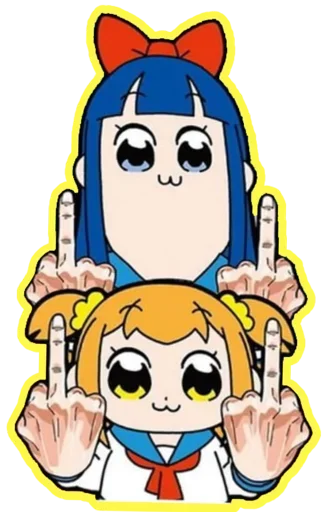 😍 Стикер «Pop Team Epic» для Telegram