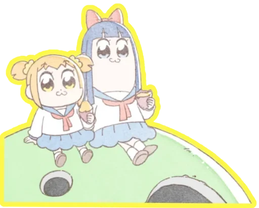 😍 Стикер «Pop Team Epic» для Telegram