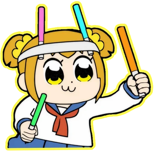 😍 Стикер «Pop Team Epic» для Telegram