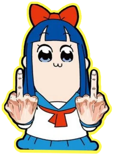 😍 Стикер «Pop Team Epic» для Telegram