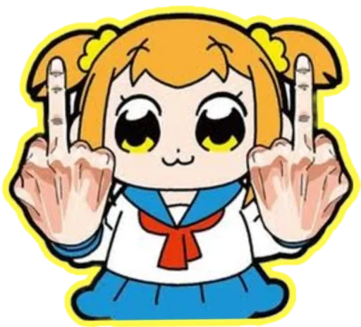 😍 Стикер «Pop Team Epic» для Telegram