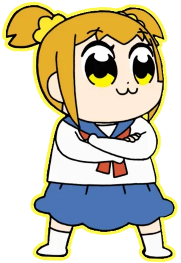 😍 Стикер «Pop Team Epic» для Telegram