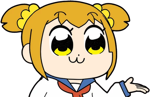 👋 Стикер «Pop Team Epic Anime» для Telegram