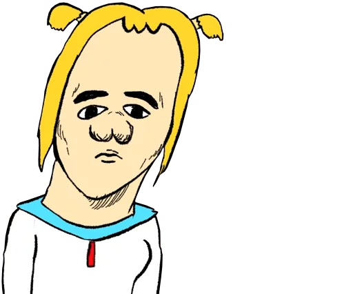 🙁 Стикер «Pop Team Epic Anime» для Telegram
