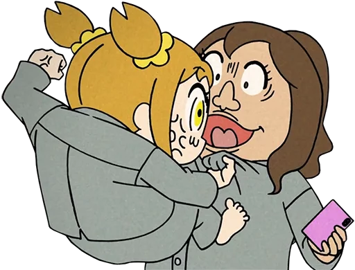 😡 Стикер «Pop Team Epic Anime» для Telegram
