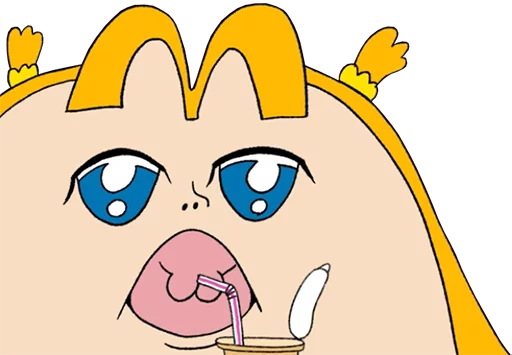 🥤 Стикер «Pop Team Epic Anime» для Telegram