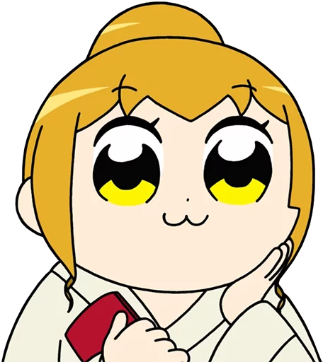 😳 Стикер «Pop Team Epic Anime» для Telegram