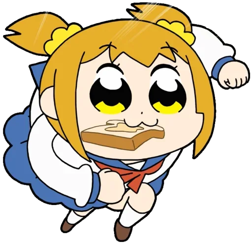 😍 Стикер «Popuko» для Telegram