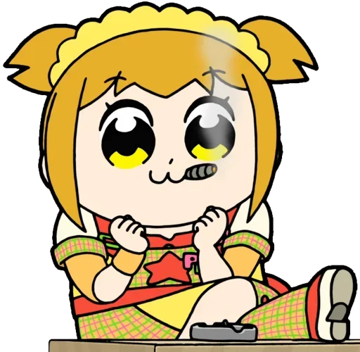 😍 Стикер «Popuko» для Telegram