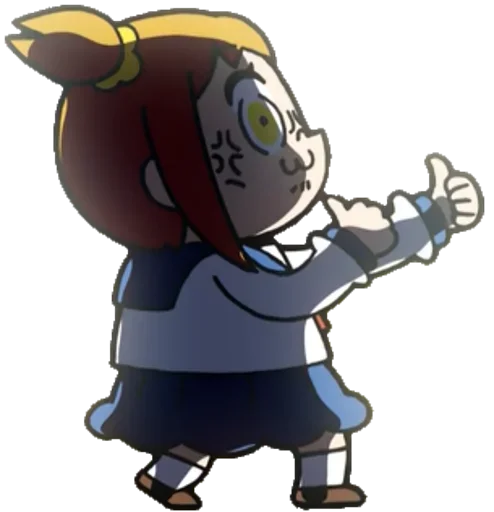 😍 Стикер «Popuko» для Telegram