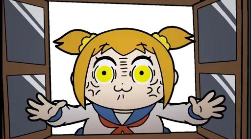 😍 Стикер «Popuko» для Telegram