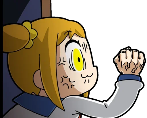 😍 Стикер «Popuko» для Telegram