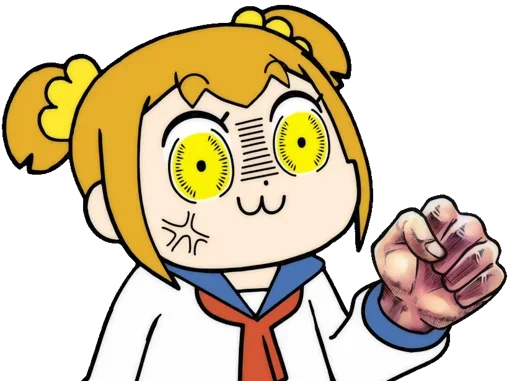 😍 Стикер «Popuko» для Telegram