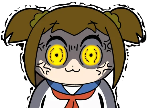😍 Стикер «Popuko» для Telegram