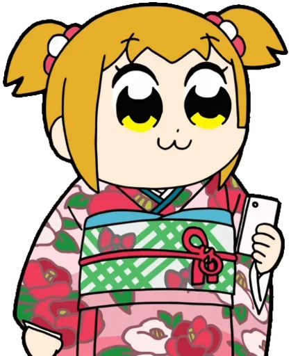 😍 Стикер «Popuko» для Telegram