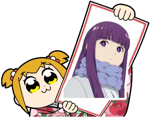 😍 Стикер «Popuko» для Telegram
