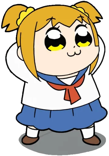 😍 Стикер «Popuko» для Telegram