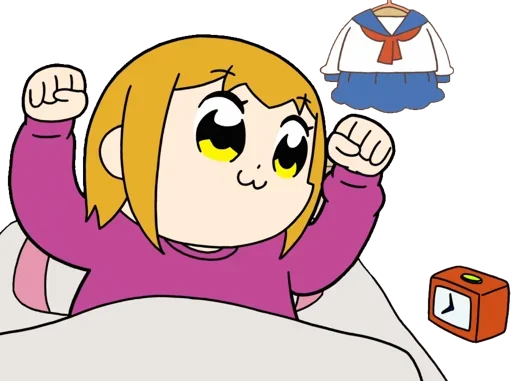 😍 Стикер «Popuko» для Telegram