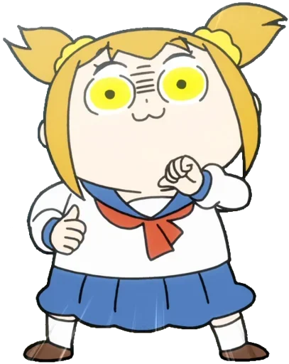 😍 Стикер «Popuko» для Telegram