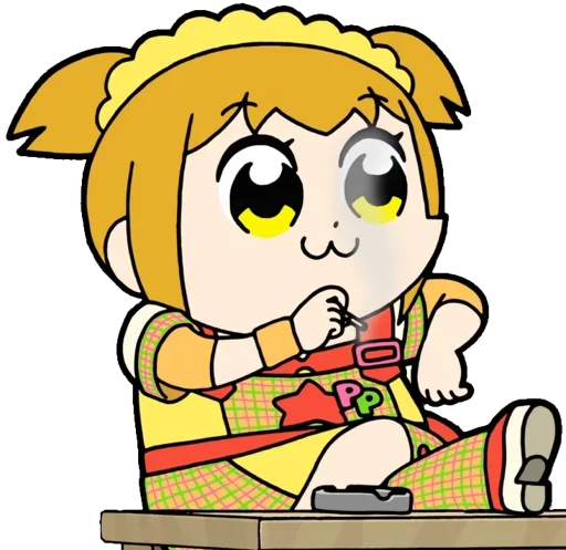😍 Стикер «Popuko» для Telegram