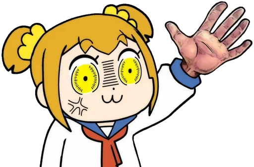 😍 Стикер «Popuko» для Telegram