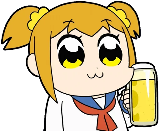 Стикерпак Popuko для Telegram