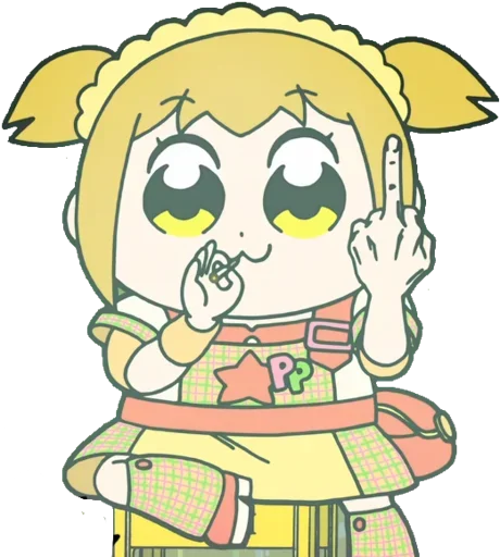 😍 Стикер «Popuko» для Telegram