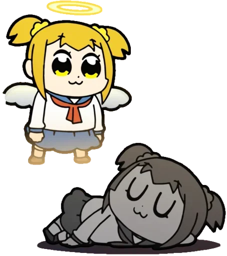 😍 Стикер «Popuko» для Telegram