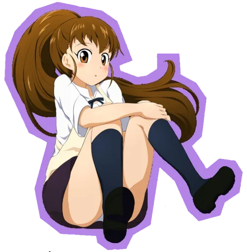😌 Стикер «Поплар Танэсима / Popura Taneshima» для Telegram