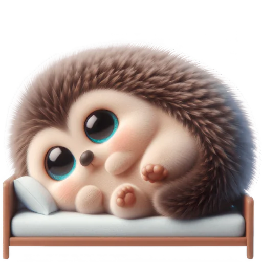 🫠 Стикер «Ежик милый» для Telegram