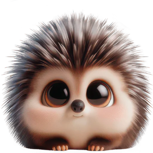 🥺 Стикер «Ежик милый» для Telegram