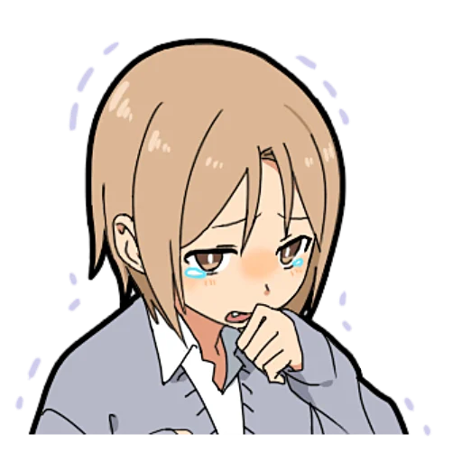 😢 Стикер «Потерянный-Кун 2» для Telegram